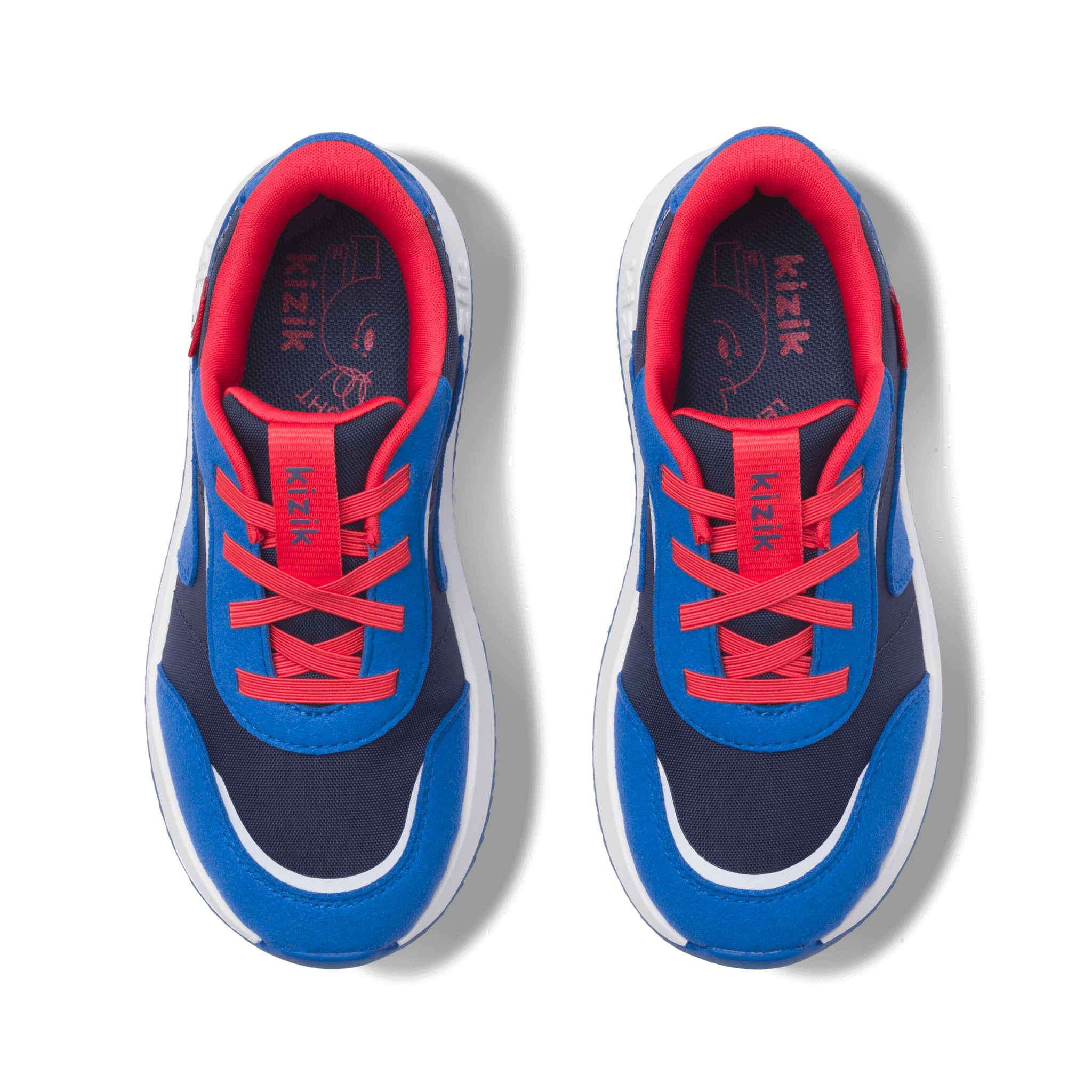 Little Kids Orlando - Lapis Blue/Poppy Red - Image 6
