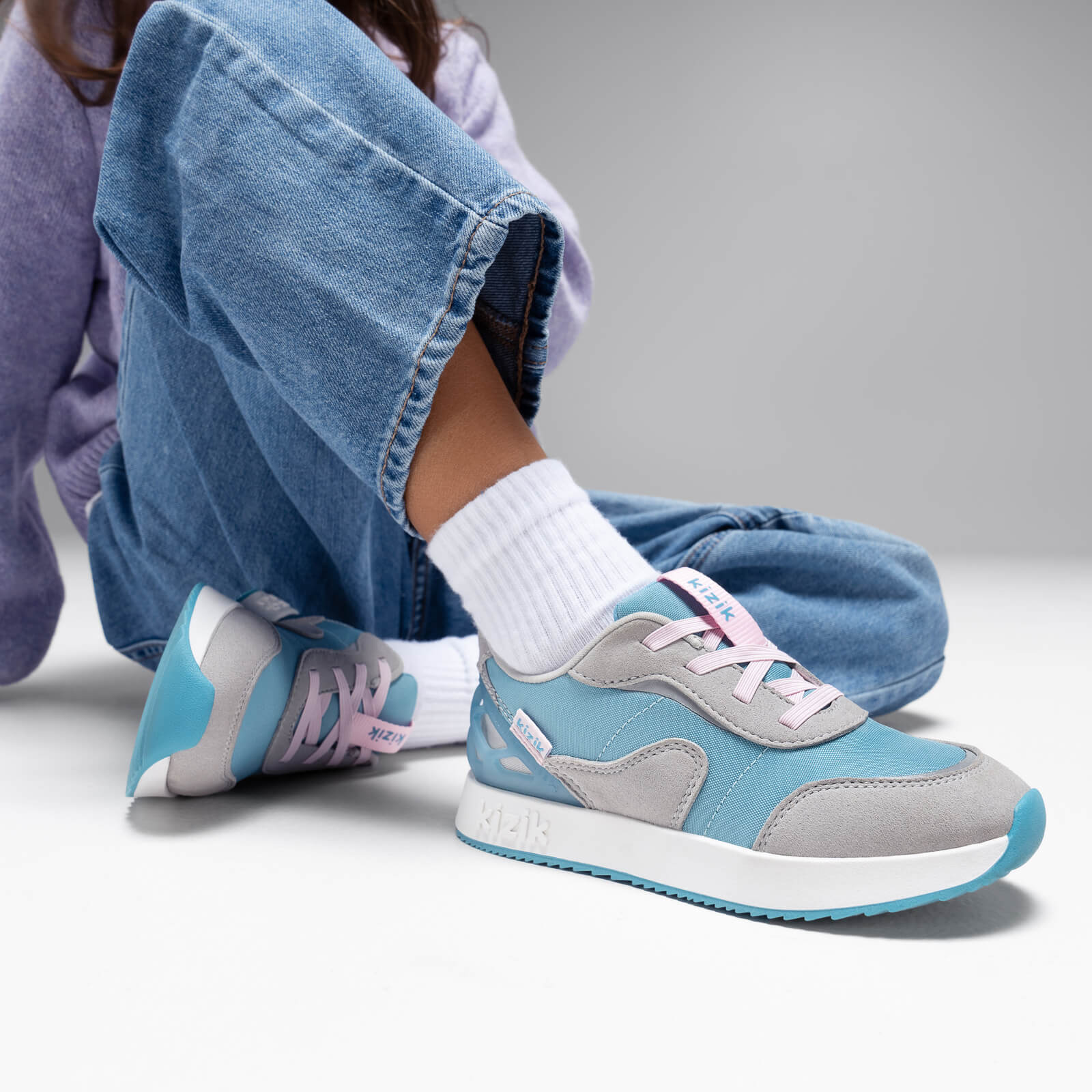 Little Kids Orlando - Milky Blue/Harbor Mist - Image 8